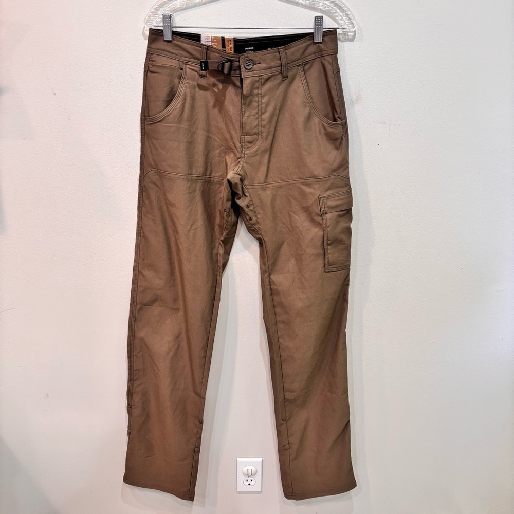 Prana Straight Leg Stretch Zion Pants Men’s Size 28x36 NEW
